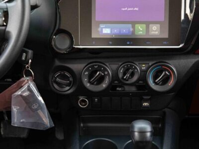 2023 Toyota Hilux 2.4 Litre Diesel 4-cylinder Engine Black Red Pick-Up Truck 4WD