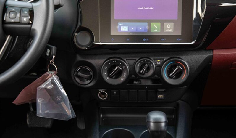 2023 Toyota Hilux 2.4 Litre Diesel 4-cylinder Engine Black Red Pick-Up Truck 4WD