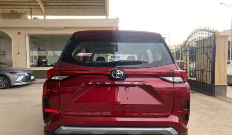 2024 Toyota Veloz 1.5-liter 4-cylinder Petrol Engine Red Black Compact MPV FWD