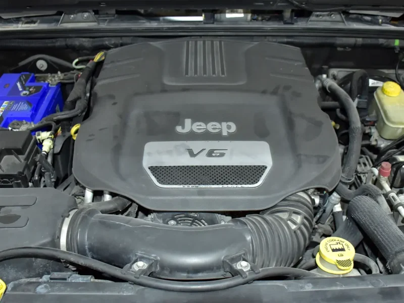 2016 Jeep Wrangler Sport 6 Cylinders petrol Engine Silver Black Crossover GCC Specs