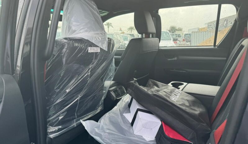 2024 Toyota Hilux 2.4 Litre Diesel 4-cylinder Engine Black Pick-Up Truck 4WD