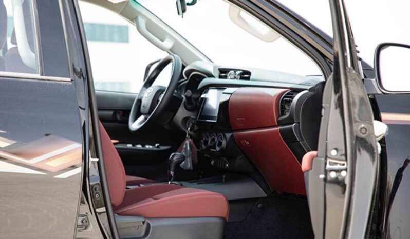 2023 Toyota Hilux 2.4 Litre Diesel 4-cylinder Engine Black Red Pick-Up Truck 4WD