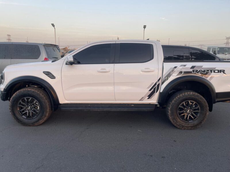2024 Ford Ranger Raptor 3.0L V6 Twin-Turbo EcoBoost Petrol White Black Pick Up Truck