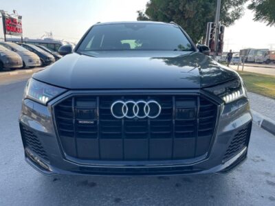 2021 Audi Q7 50 TDI Quattro 3.0-litre V6 Turbo Diesel Engine Grey Black Luxury SUV