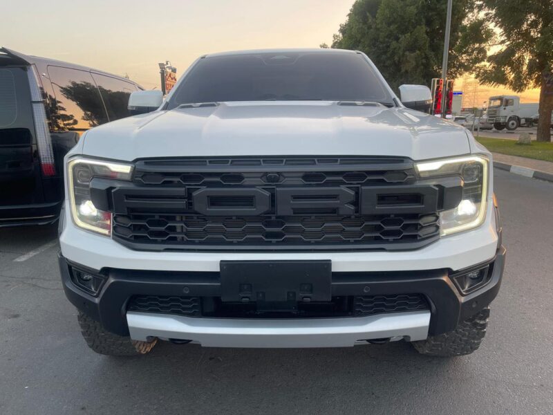 2024 Ford Ranger Raptor 3.0L V6 Twin-Turbo EcoBoost Petrol White Black Pick Up Truck