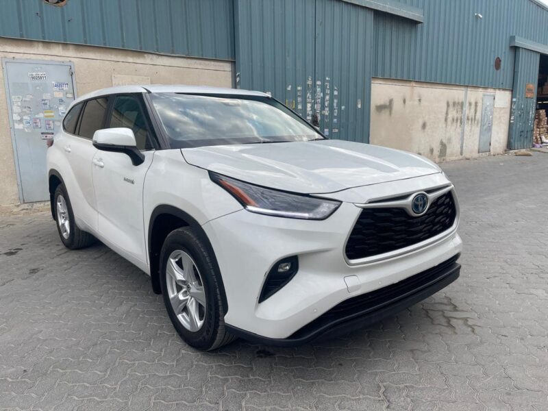 2023 Toyota Kluger GXL Hybrid 2.5L Inline 4-cylinder Engine White Grey SUV AWD