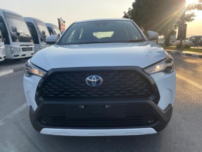 2022 Toyota Corolla Cross Hybrid 2.0L 4-cylinder in-line Engine White Grey SUV AWD