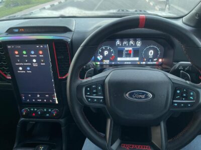 2024 Ford Ranger Raptor 3.0L V6 Twin-Turbo EcoBoost Petrol White Black Pick Up Truck