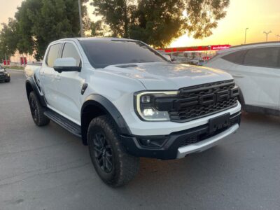 2024 Ford Ranger Raptor 3.0L V6 Twin-Turbo EcoBoost Petrol White Black Pick Up Truck