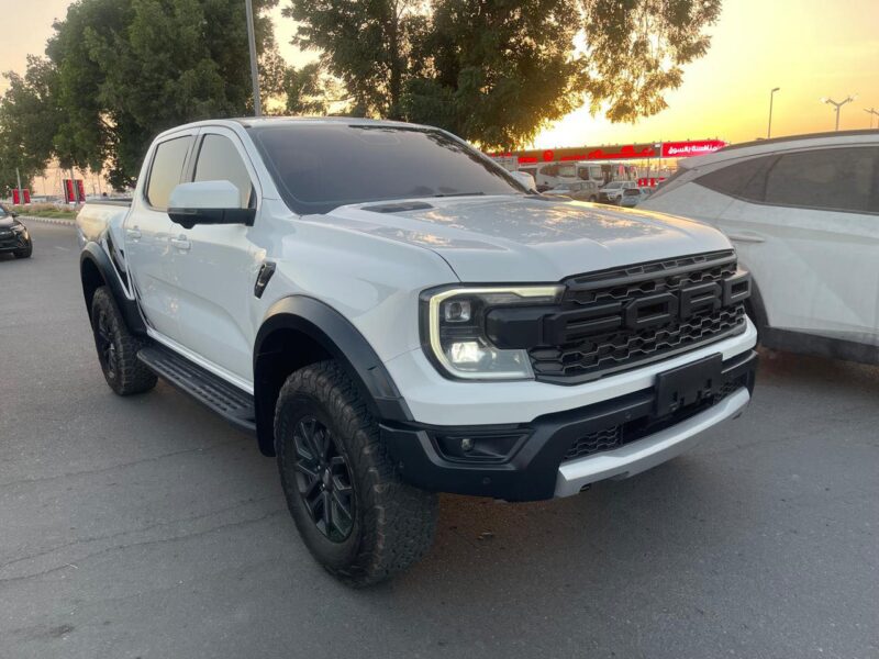2024 Ford Ranger Raptor 3.0L V6 Twin-Turbo EcoBoost Petrol White Black Pick Up Truck