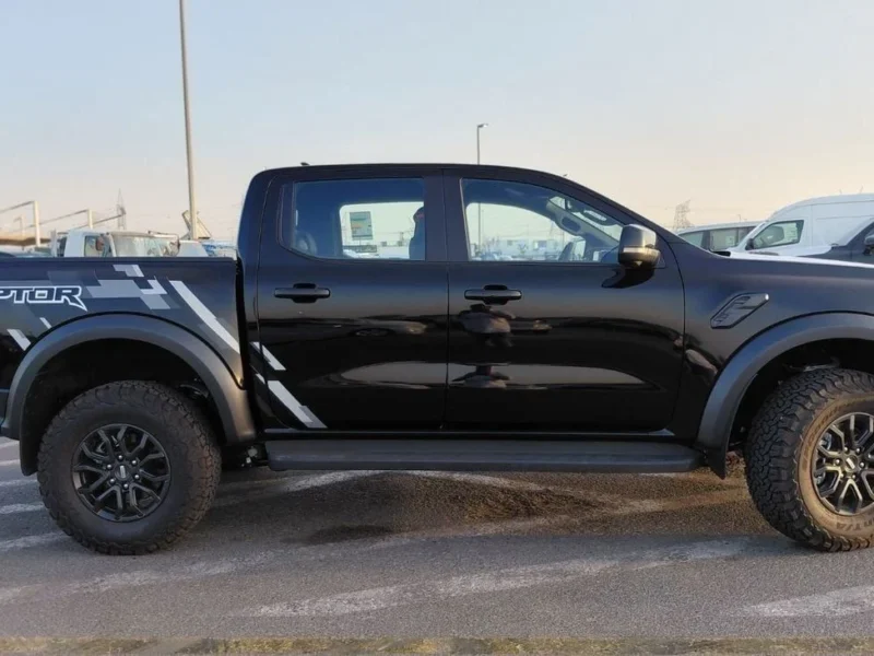 2025 Ford Ranger Raptor 3.0L 6 Cylinders PETROL Engine Black Pick Up Truck 4X4