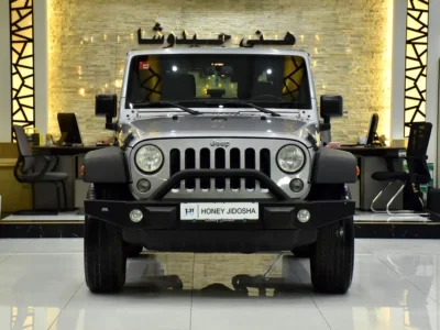 2016 Jeep Wrangler Sport 6 Cylinders petrol Engine Silver Black Crossover GCC Specs