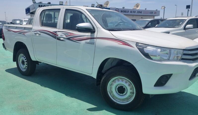 2023 Toyota Hilux 2.4 Litre Diesel 4-cylinder Engine White Red Pick-Up Truck 4WD