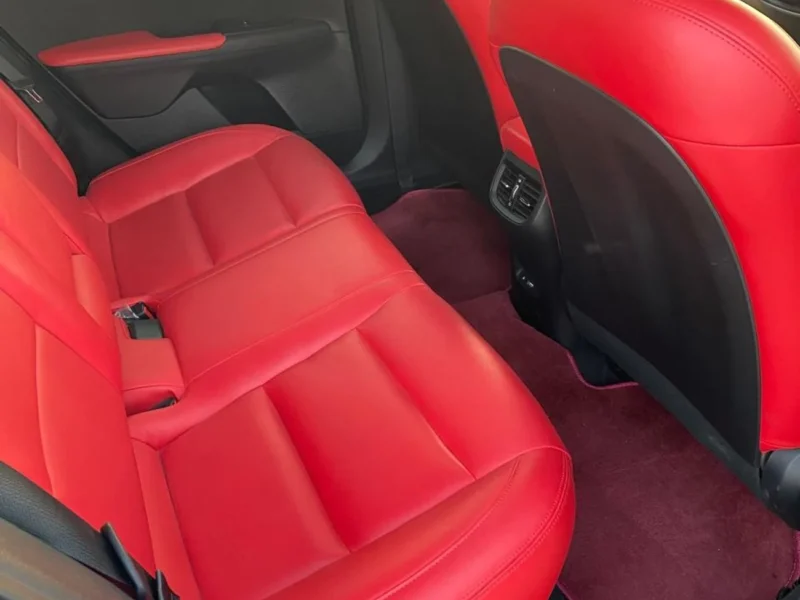 2022 Kia Cerato 1.6 Litres 4 Cylinder Petrol Engine White Red Hatchback GCC Specs