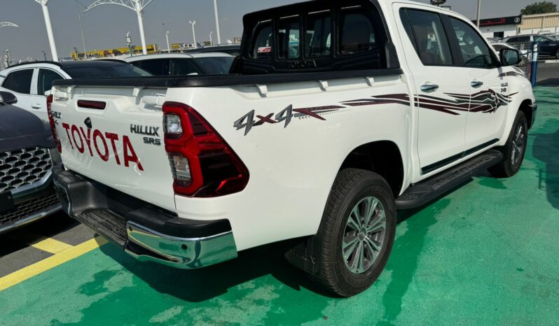 2024 Toyota Hilux 2.4 Litre Diesel 4-cylinder Engine White Red Pick-Up Truck 4WD