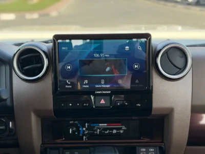 2026 Toyota Land Cruiser LC79 DC Full option 4 Cylinder Petrol Engine White Brown Pickup