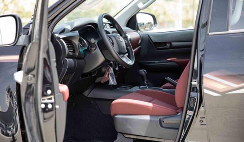 2023 Toyota Hilux 2.4 Litre Diesel 4-cylinder Engine Black Red Pick-Up Truck 4WD