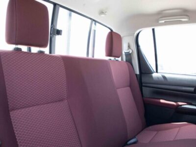 2023 Toyota Hilux 2.4 Litre Diesel 4-cylinder Engine Black Red Pick-Up Truck 4WD