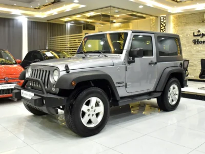 2016 Jeep Wrangler Sport 6 Cylinders petrol Engine Silver Black Crossover GCC Specs