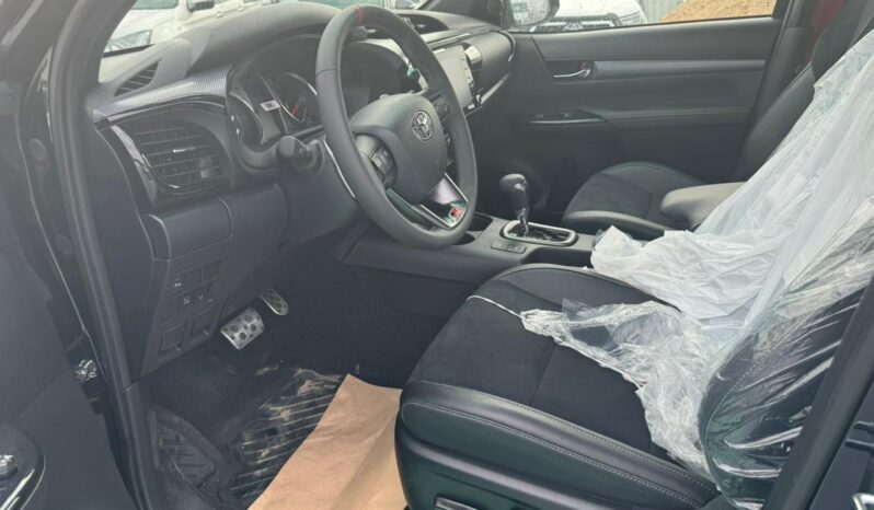 2024 Toyota Hilux 2.4 Litre Diesel 4-cylinder Engine Black Pick-Up Truck 4WD