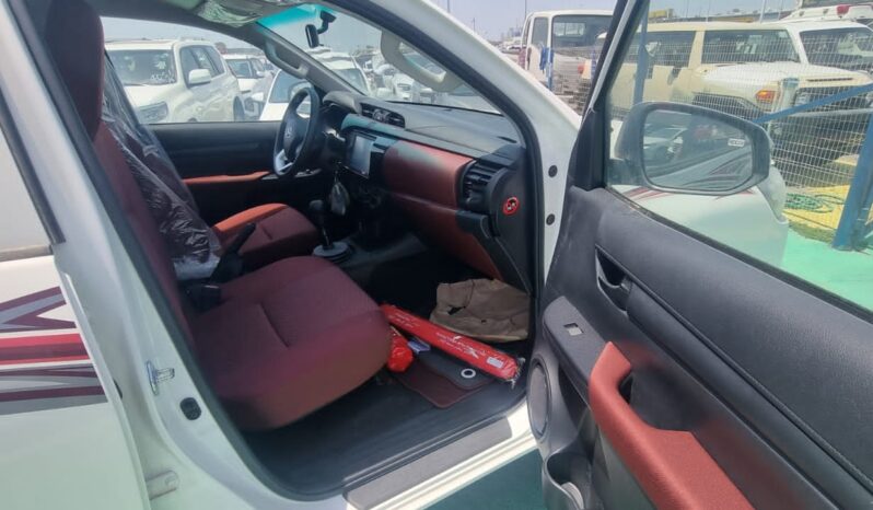 2023 Toyota Hilux 2.4 Litre Diesel 4-cylinder Engine White Red Pick-Up Truck 4WD