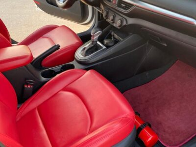 2022 Kia Cerato 1.6 Litres 4 Cylinder Petrol Engine White Red Hatchback GCC Specs