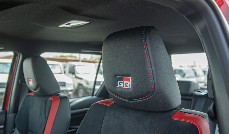 2023 Toyota Hilux 2.4 Litre Diesel 4-cylinder Engine Red Black Pick-Up Truck 4WD