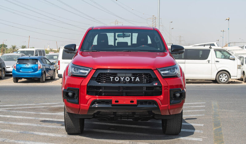 2023 Toyota Hilux 2.4 Litre Diesel 4-cylinder Engine Red Black Pick-Up Truck 4WD
