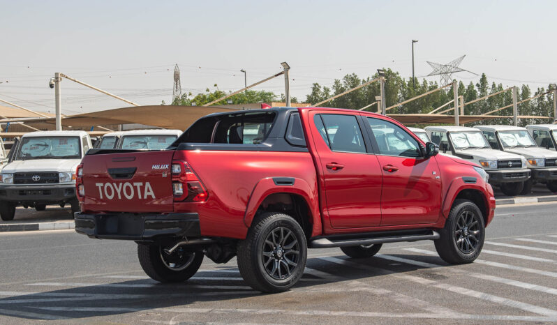 2023 Toyota Hilux 2.4 Litre Diesel 4-cylinder Engine Red Black Pick-Up Truck 4WD