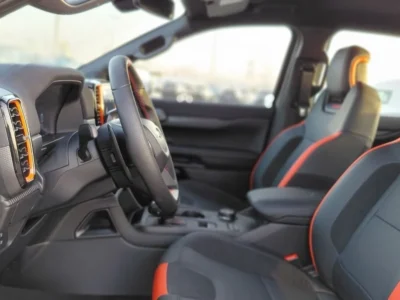 2025 Ford Ranger Raptor 3.0L 6 Cylinders PETROL Engine Black Pick Up Truck 4X4