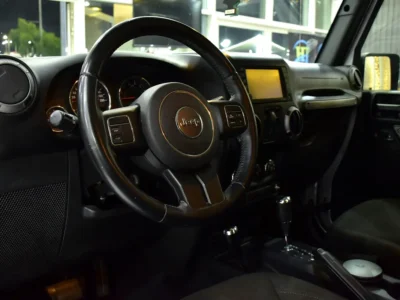 2016 Jeep Wrangler Sport 6 Cylinders petrol Engine Silver Black Crossover GCC Specs