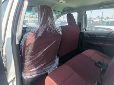 2023 Toyota Hilux 2.4 Litre Diesel 4-cylinder Engine White Red Pick-Up Truck 4WD