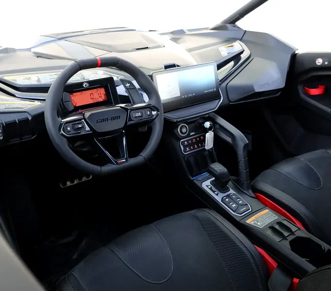 2026 Can-am Maverick MAX 3 Cylinders Petrol Engine Blue Black CARBON PACKAGE