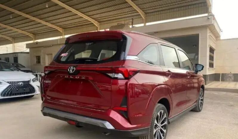 2024 Toyota Veloz 1.5-liter 4-cylinder Petrol Engine Red Black Compact MPV FWD