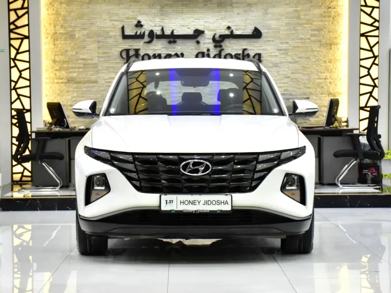 2023 Hyundai Tucson Comfort 4 Cylinders Petrol Engine White Black Crossover GCC Specs