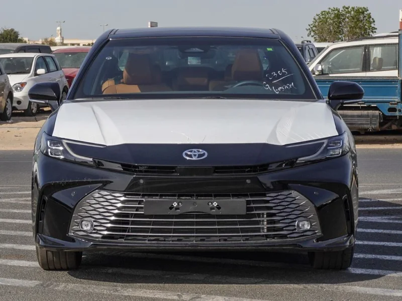 2025 Toyota Camry Grande 2.5 Litres 4 Cylinders Petrol Engine Black Tan Sedan Automatic GCC