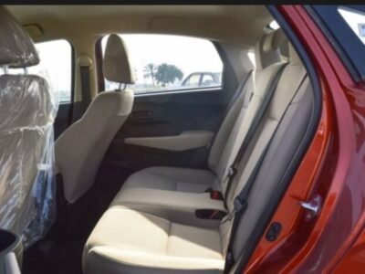 2023 Toyota Yaris 1.5 Litres 4 Cylinders Petrol Engine Orange Beige Sedan FWD