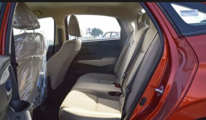 2023 Toyota Yaris 1.5 Litres 4 Cylinders Petrol Engine Orange Beige Sedan FWD