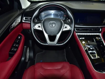 2023 Changan CS85 Premium 4 Cylinder Petrol Engine Black Red Crossover GCC Specs