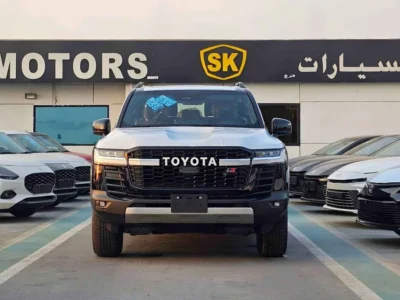 2025 Toyota Land Cruiser GR SPORT TWIN TURBO 3.5L PETROL V6 Black Red SUV