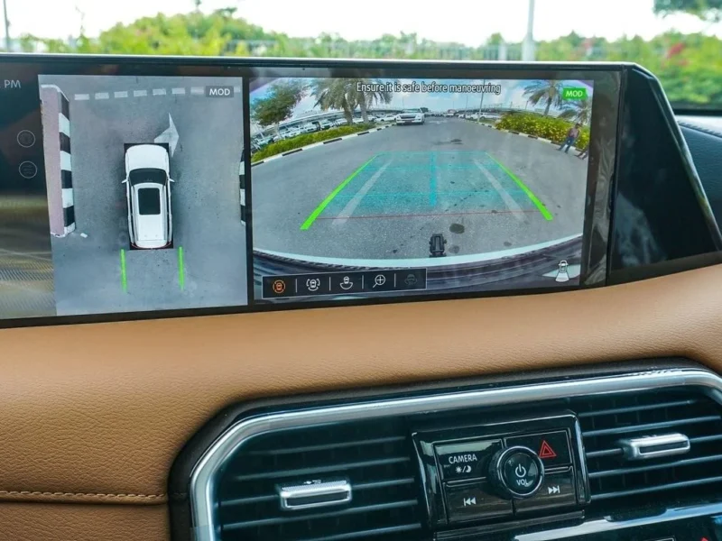 2025 Nissan Patrol Platinum 3.5L V6 Twin Turbo Petrol Engine White Tan SUV Automatic