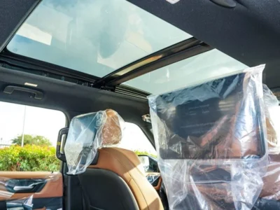 2025 Nissan Patrol Platinum 3.5L V6 Twin Turbo Petrol Engine White Tan SUV Automatic