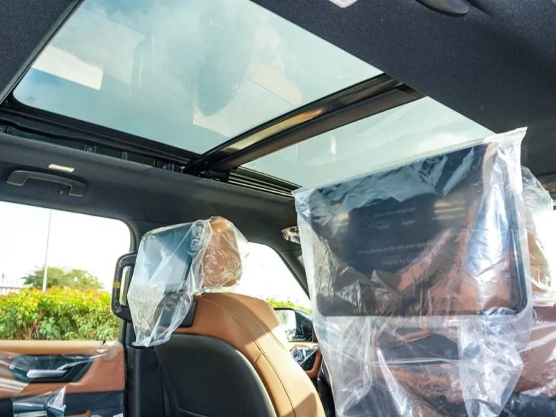 2025 Nissan Patrol Platinum 3.5L V6 Twin Turbo Petrol Engine White Tan SUV Automatic