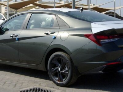 2022 Hyundai Elantra 1.6 Liters 4 Cylinders Petrol Engine Grey Beige Sedan FWD