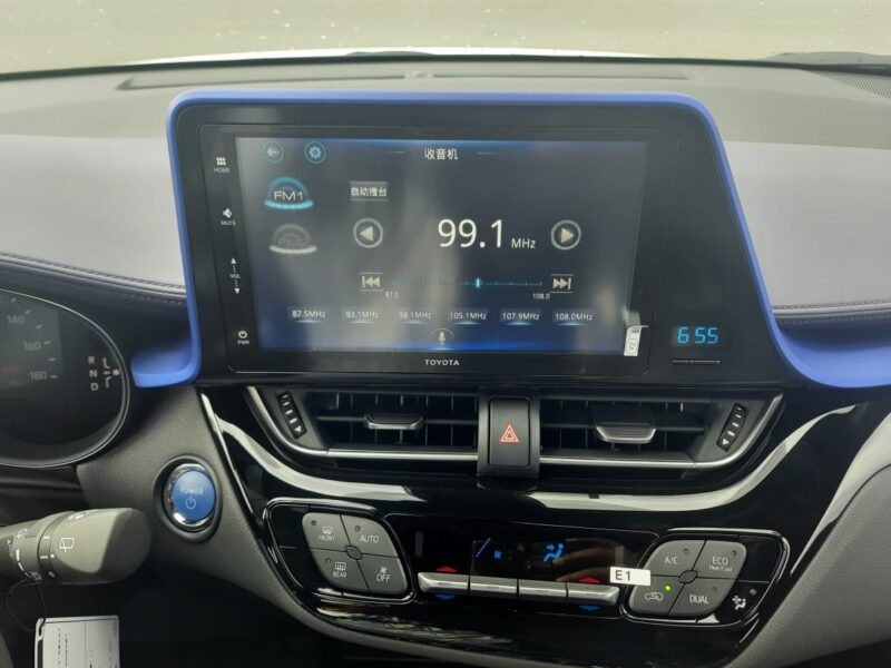 2021 Toyota IZOA Fully Electric Vehicle White Black Compact SUV FWD