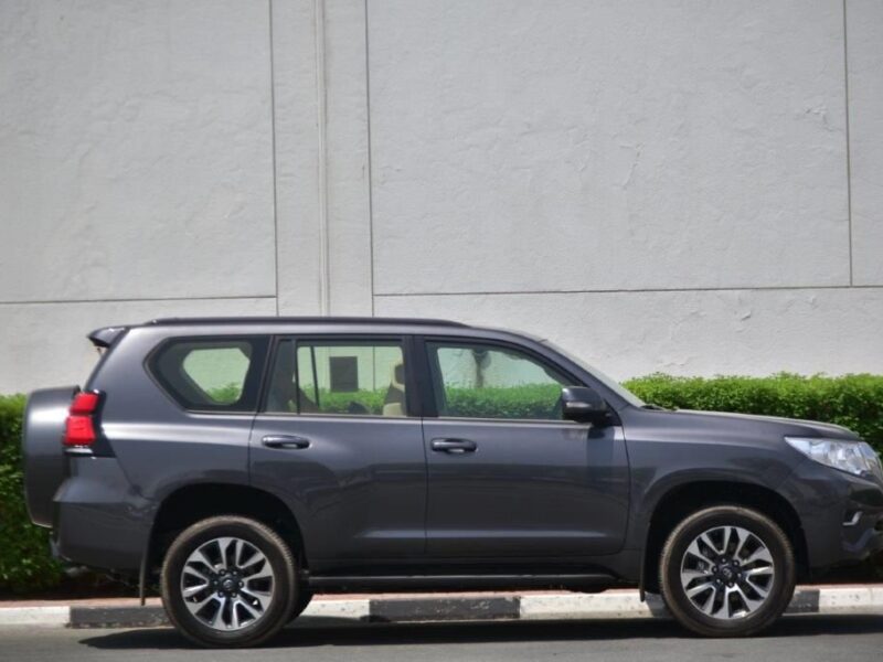 2022 Toyota Land Cruiser Prado GXR 4.0 Litres V6 Petrol Engine Grey Beige SUV 4WD