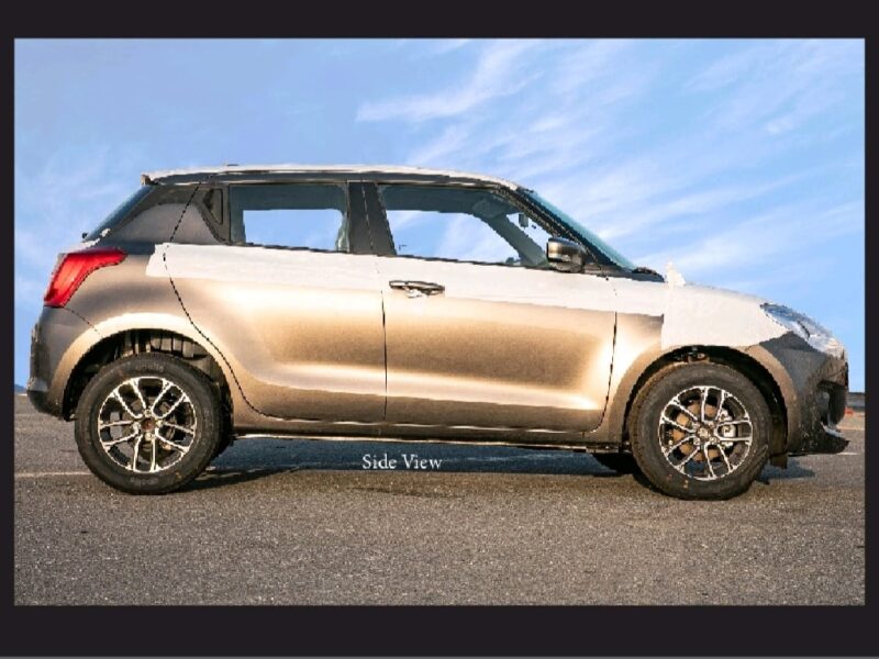 2022 Suzuki Swift GLX 1.2 Litres 4 Cylinders Petrol Engine Gold Black Hatchback FWD