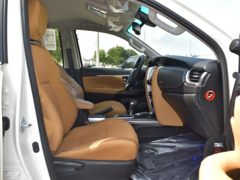 2022 Toyota Fortuner 2.8L Turbocharged 4 Cylinder Diesel Engine White Tan SUV 4WD