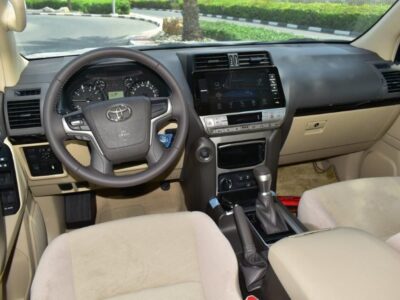 2022 Toyota Land Cruiser Prado GXR 4.0 Litres V6 Petrol Engine Grey Beige SUV 4WD