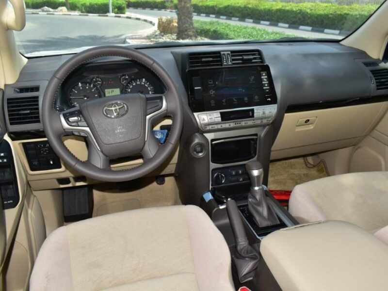 2022 Toyota Land Cruiser Prado GXR 4.0 Litres V6 Petrol Engine Grey Beige SUV 4WD